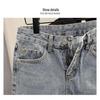 Jungen Hellblaue Denimshorts - Trendige Lockere Straight Fit, Sommer All-Match 5-Punkt-Hose