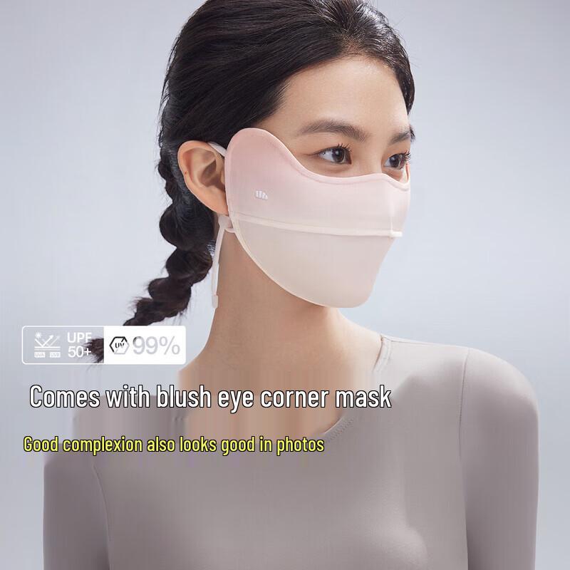 Beneunder Cool-Feel Blusher Eye Protection Sun Mask