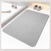 OEING Japanese Style Soft PVC Diatomaceous Earth Bathroom Mat