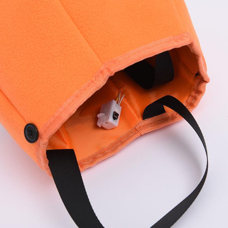 Luminous Halloween Decoration Hat Light Bucket Holiday Gift Decoration Pumpkin Bucket Halloween Basket Light Party Decoration