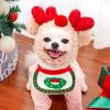 Dogs Cats Pet Dogs HatsNapkins Bibs Autumn and Winter ClothesCats Christmas