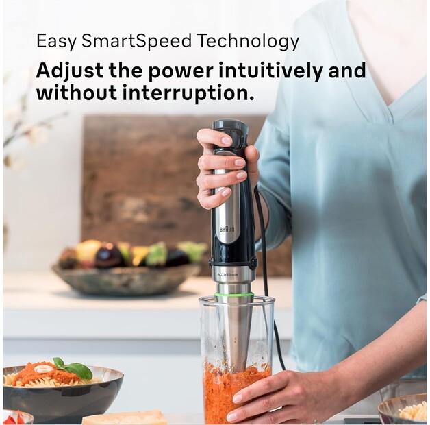 Immersion Blender Braun MQ 7035XBI MultiQuick 7 with Attachments