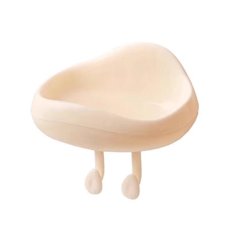 LISM Wall-Mounted Cloud Soap Dish with Stickers