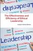The The Effectiveness and Efficiency of Ethical Leadership Book
