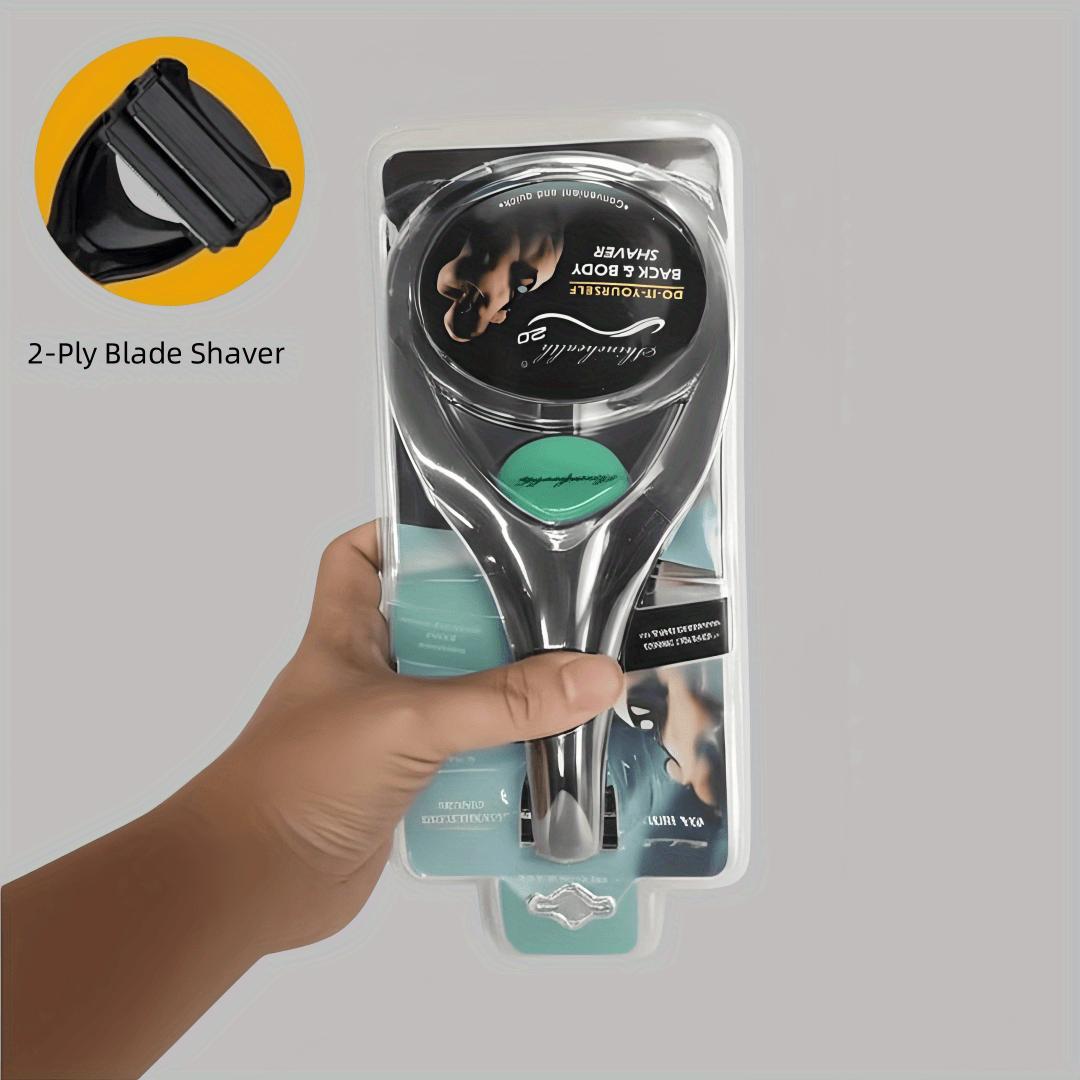 

Бритва для спины и тела ДЛЯ МУЖЧИН, триммер, грумер, сделай сам, эргономичная ручка, для всего тела и набор сменных лезвий для бритвы для спины (Продано отдельно)