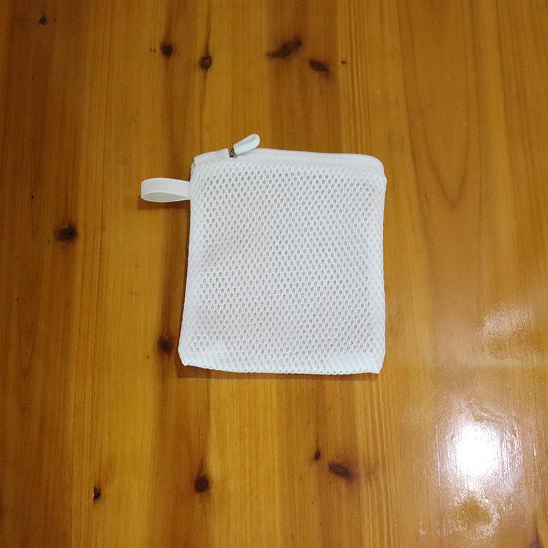 1pcs 10x10cm Laundry Sock & Small Item Storage Bags With Zipper Closure - Heavy-Duty Mesh Laundry Bags With Corner Design