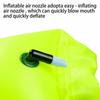 Outdoor Sicherheit Schwimmboje Multifunktionale Schwimmboje Tasche mit Hüftgurt Wasserdichter PVC Schwimmgürtel Aufbewahrungstasche für Wassersport