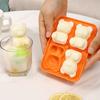 Ice Cube Mold Bear Shape Ice Making Mold Food-Grade Flexible Silicone Ice Tray for Drinks Candy Chocolate