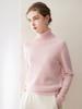 Women's 100% Pure Cashmere High Neck Long Sleeve Sweater - Autumn/Winter Collection