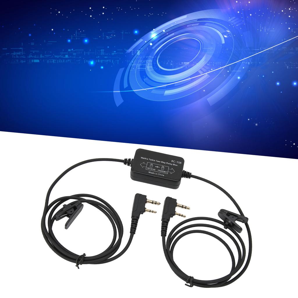K Port Relay Box  RC‑108 Relay Box Simple K Port Two Way Radio Handheld Intercom Repeater Box Two Way Radio Relay Box