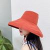 Peach Skin Large Brim Fisherman Hat Easiest for Matchjapanese Style Sun Hat Travel Casual Sun Protection Uv Protection Sun Hat
