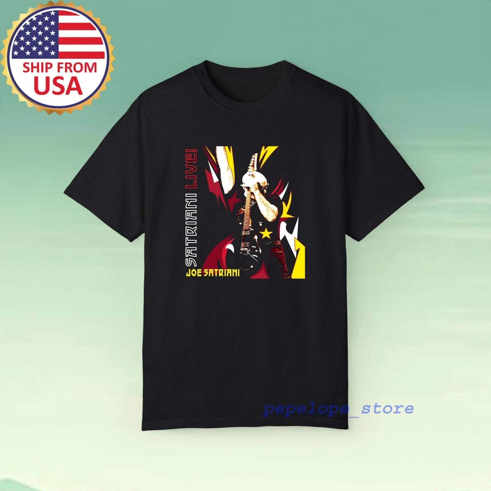 Joe Satriani Men s Black Size S-5XL XL