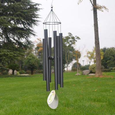 Tubo de Alumínio Metal Afinação Música Sino de Vento Europeu e Americano Casa Ferro Jardim Sino de Vento Decoração Pendurada