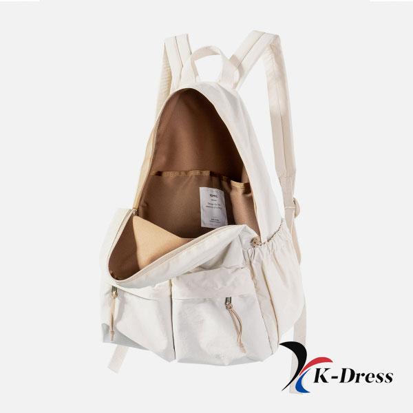 Mochila de viaje unisex BEIPRIL Liner Ivory Daily para estudiantes y profesionales.
