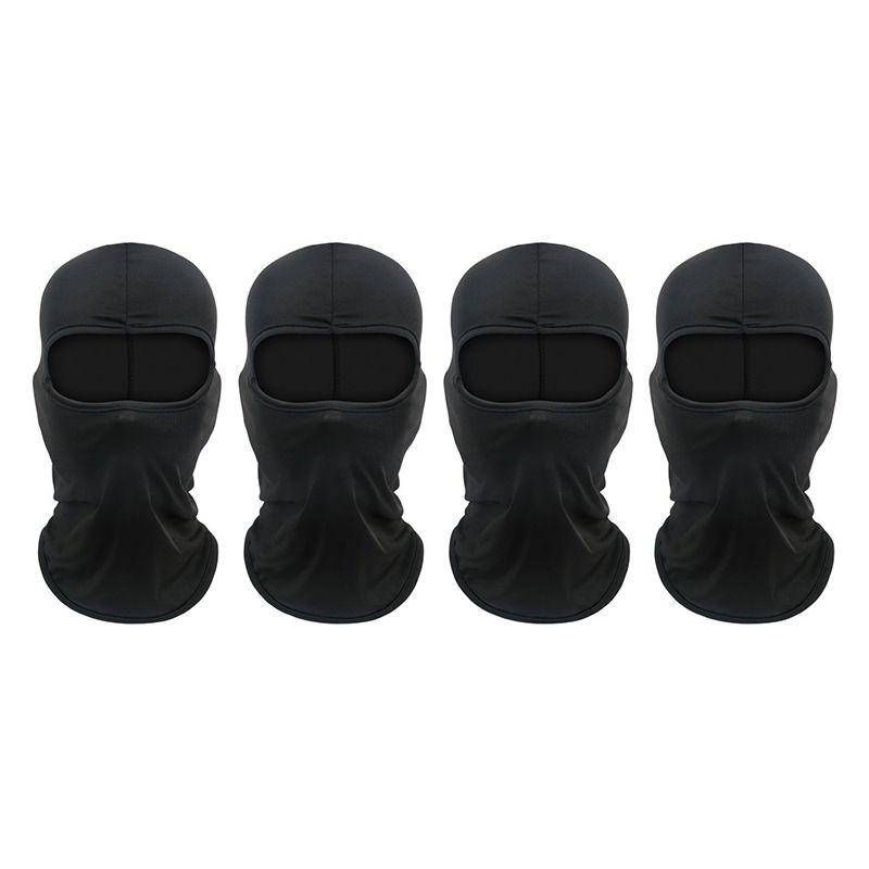 4/2pcs Quick-dry Balaclava Sports Full Face Mask Soft Breathable Beanies Cycling Helmet Liner Running Hiking Fishing Hood Caps