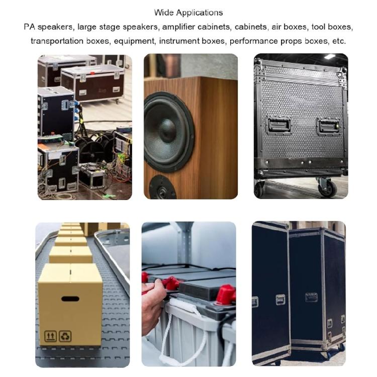 Universal Replacement Handle For Stage Speakers Toolboxes With AntiSlip Comfortable Grip