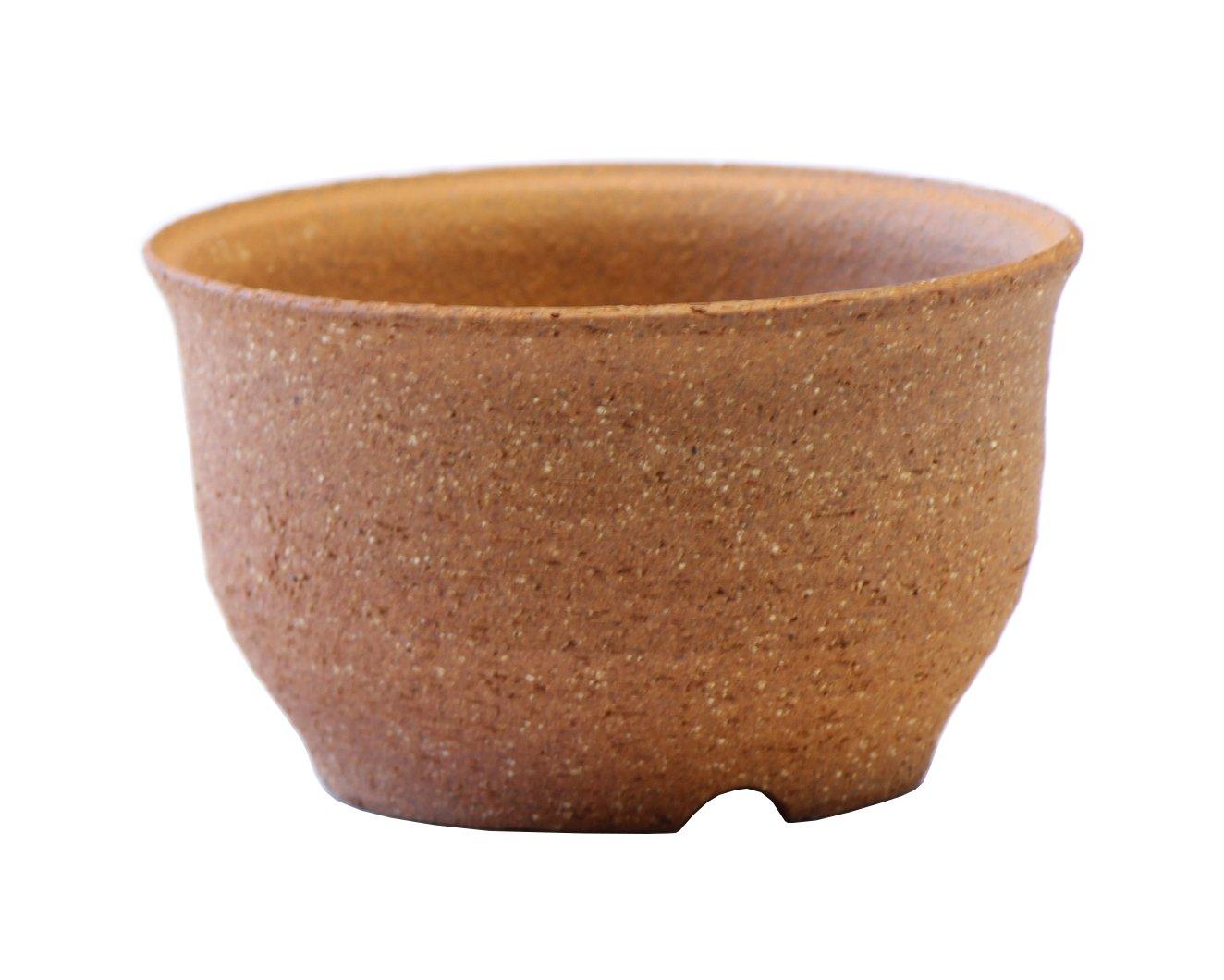 

Tohri 3.5-inch incense burner-shaped mountain plant pot F23-19B