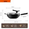 SUPOR 34cm Non-Coated Cast Iron Flat-Bottom Wok