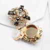 Shiny 1-piece25*30MM Evening Wedding French Shirt Cufflinks Buckle Set Simple Cufflinks Shirt Accessories Decoration