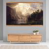 Modern Magnetic Wooden Photo Picture Frame DIY Poster Scroll Prints Artwork Hanger (80cm)