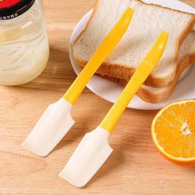 Grattoir à confiture et bâtonnet mélangeur multifonctionnels en silicone avec décapsuleur et spatule de pâtisserie