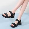 Without Heels Height Increasing Casual Sneakers Women Slippers Soft Flip Flops Shoes Comfortable Women's Sandal Sports