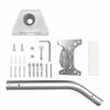 Roof Edge Mounting Bracket Assembly with 38mm Bent Pipe Support