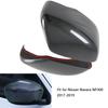 2Pcs Car Rear View Side Mirror Cover Trim Carbon Fiber/Chrome Left Right For Nissan Navara NP300 2017 2018  Accessories