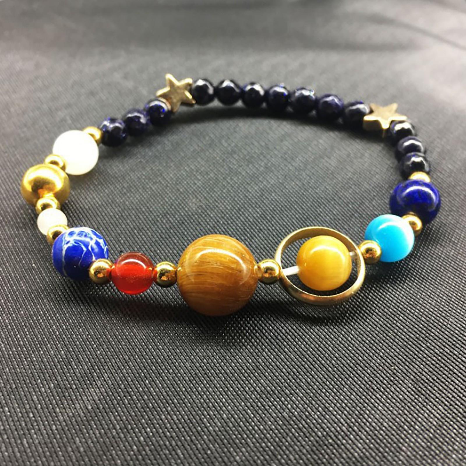 

Браслет Солнечной системы, браслет «Галактика, восемь планет», декоративные украшения