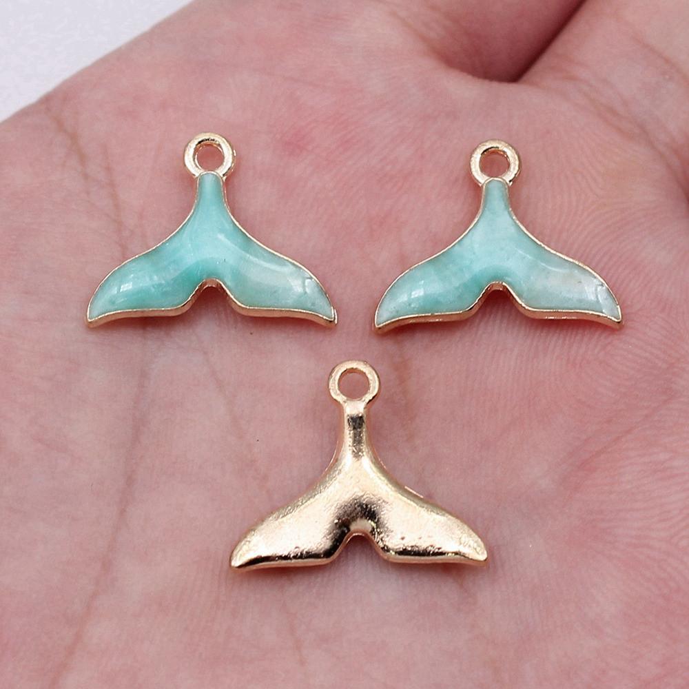 Charms Flamingo Mermaid Enamel Pendants Wedding Jewelry Findings QC054
