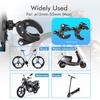 360 Rotation Motorcycle Phone Holder,Bicycle Handlebar Mount Bracket GPS Stand for Smartphone 4-7 inch,Anti-Shock Bike Accessory