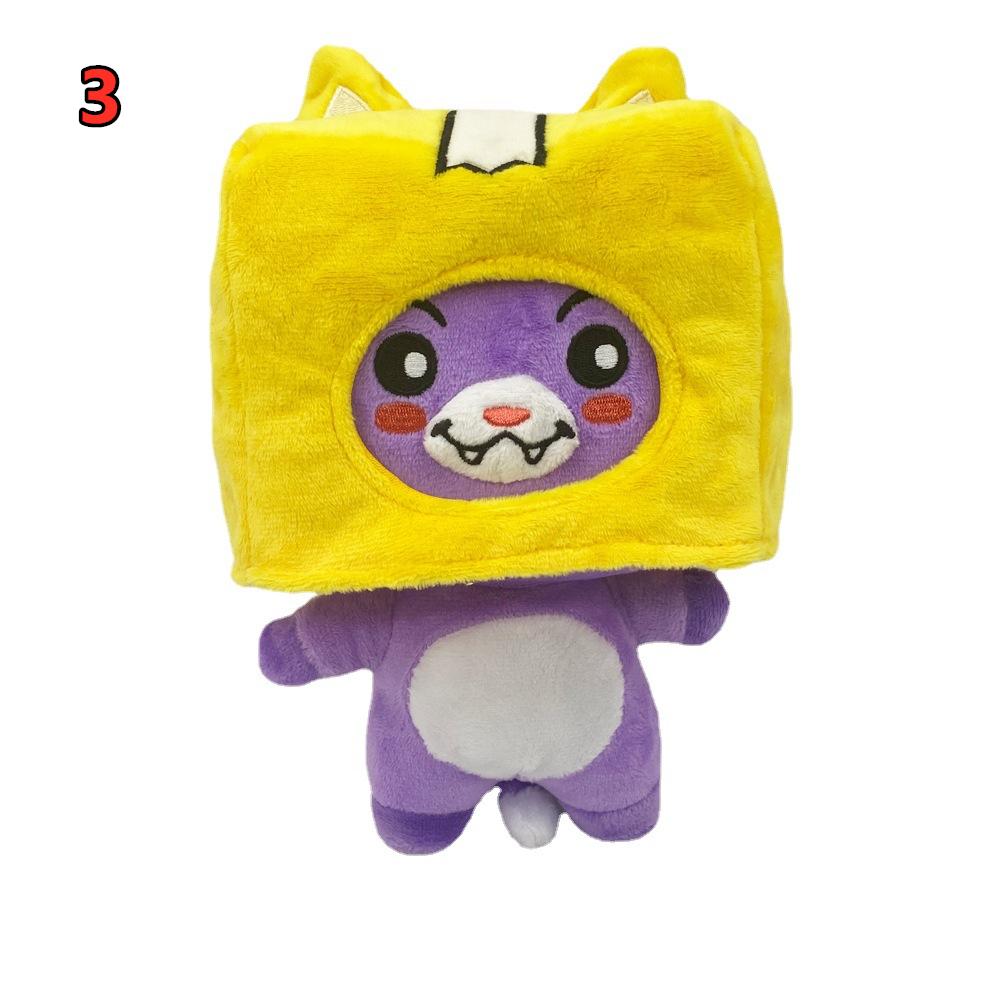 18 Styles Lankybox Plush Doll Luminous Plush Toy Stuffed Toys Children's Birthday Gift