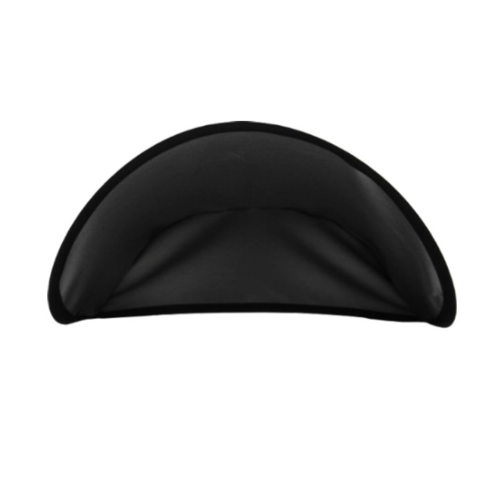 Heat Resistant Phone Sunshade Visor Foldable Car Navigation Sunshade Dashboard Driving чёрный