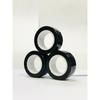 3pcs Finger Magnetic Rings Colorful Fidget Toy Set Adult Magnets Spinner Rings for Relieve Stress Anxiety Relief Therapy