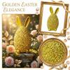 Påskharen Öronprydnad; Lämplig som bordsdekoration och festlig heminredning.