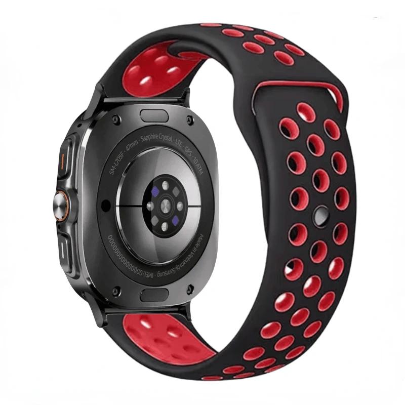 

Soft Silicone Strap For Samsung Galaxy Watch 8-7 Ultra 47mm Sports Breathable Bracelet Comfortable Band For Galaxy Watch 8 Belt Galaxy Watch 8 44mm