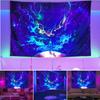 UV fluorescent tapestry print Wall Hanging Art Home Decor
