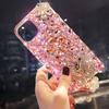 Luxury 3D Bling Rhinestone Crystal Flower Phone Case For Samsung Galaxy A17 A16 A15 A14 A13 A12 A07 A06 A05 A05S 4G 5G
