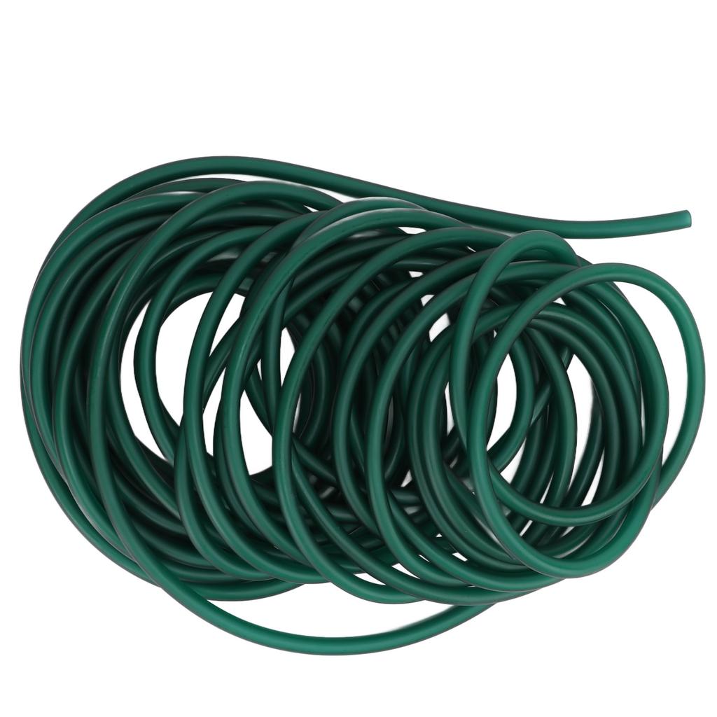 Latex Gummischlauch Grün Hochelastisches Naturkautschukband für Schleuder Outdoor Jagd Fitness Übung 10 Meter