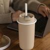 MOSH Moshu Latte Straw Tumbler 480ml Matte 3Col