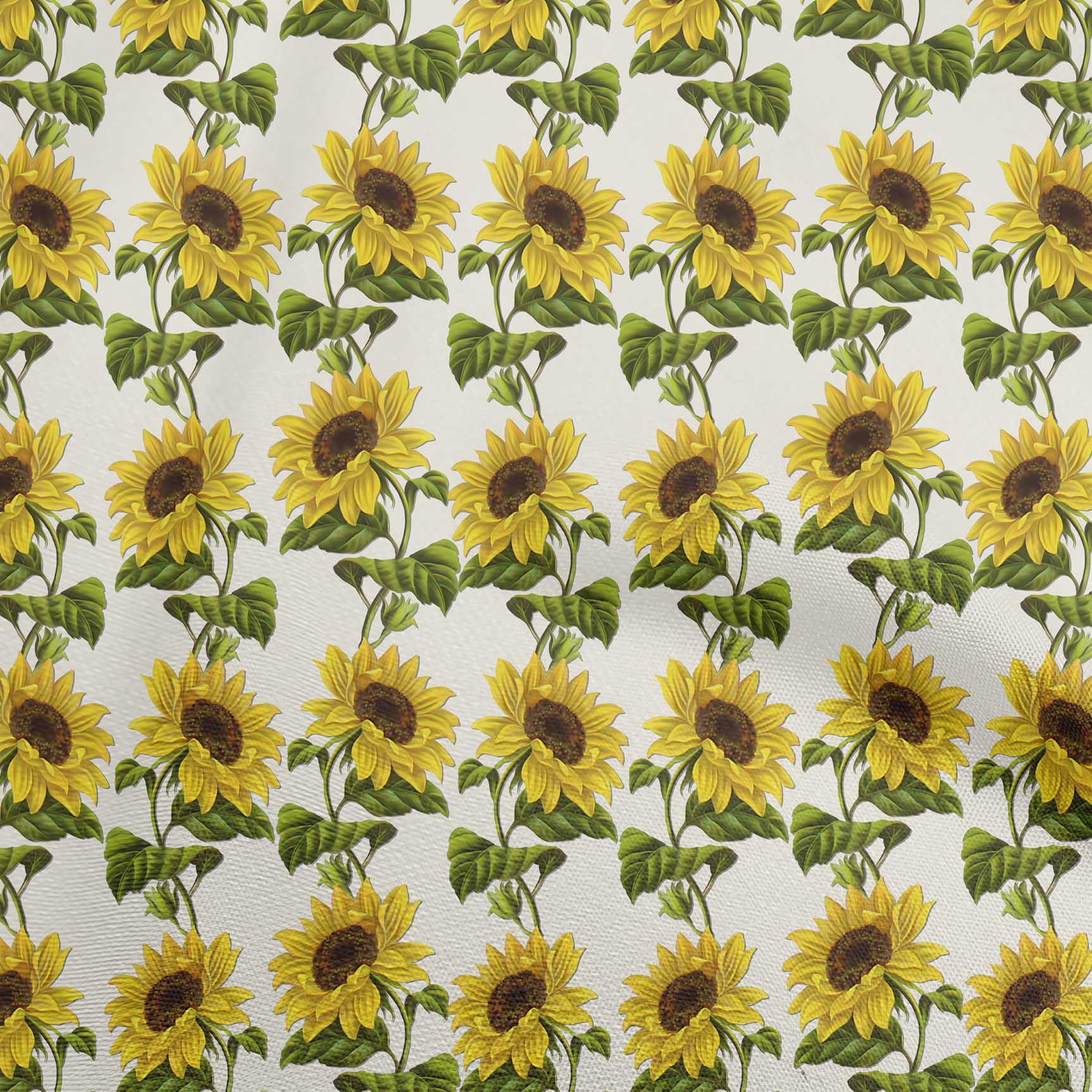 

OneOone Cotton Flex Brown Fabric Тканина з квітковим орнаментом для пошиття тканини для рукоділля з принтом у дворі 40 дюймів 42 Inch Wide - Viscose Chiffon жовтий