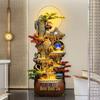 Feng Shui Rockery Flowing Water Fountain with Fish Tank