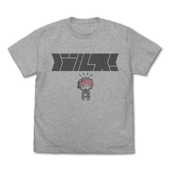 

Life in Another Mixed Gray S Size ReZERO -Starting World- Ram s Bars! T-shirt