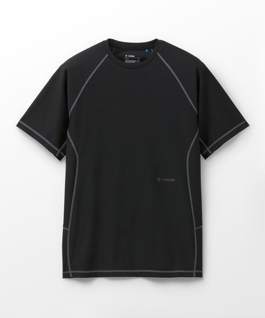 Hellinogseuweeo Eclipse Base Layer Short Sleeve T-Shirt_Black