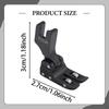 Roller Presser Foot Replacement Easy Installation for Flatbed Sewing Machine