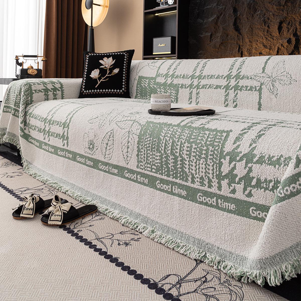 

Утолщенное полотенце для дивана, все включено, защита от царапин от кошек, всесезонный универсальный нескользящий коврик для стула, подстилка для домашних животных 180x130cm