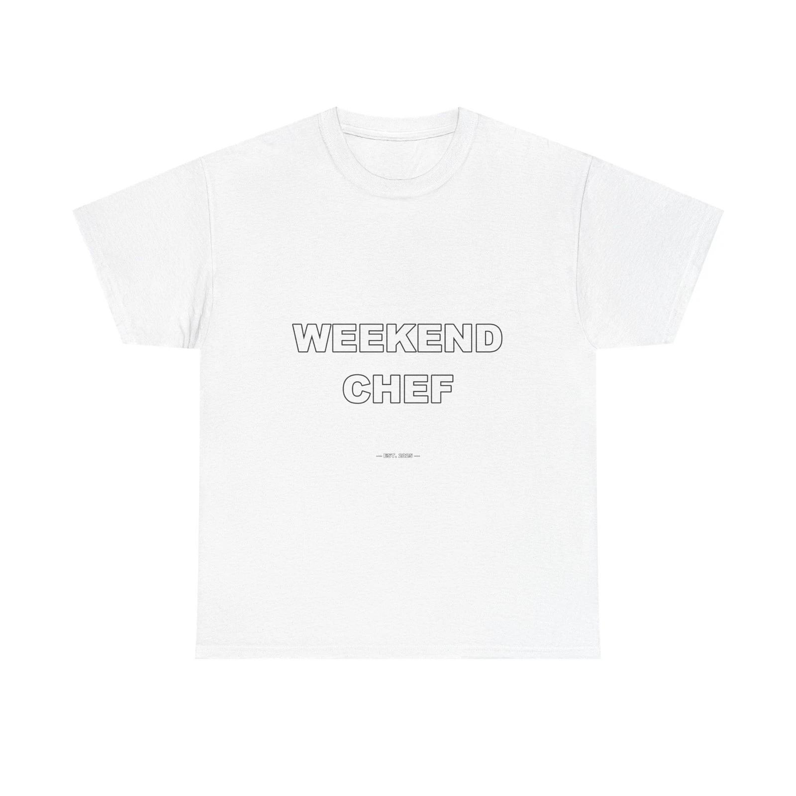 Weekend Chef - Funny Unisex T-Shirt Gift Idea 3XL
