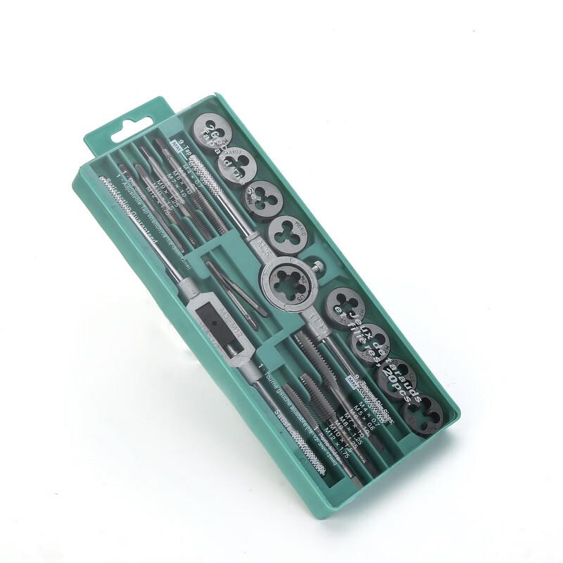 Beiyou 20-Piece Metric Tap and Die Set CN plug (adapter included)
