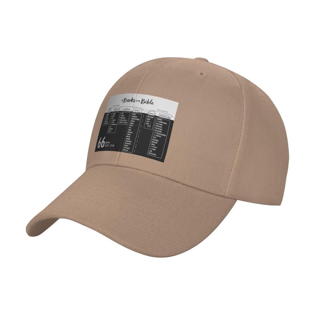 Fashion The Books of the Bible Curved Brim Baseball Cap Hats For Unisex