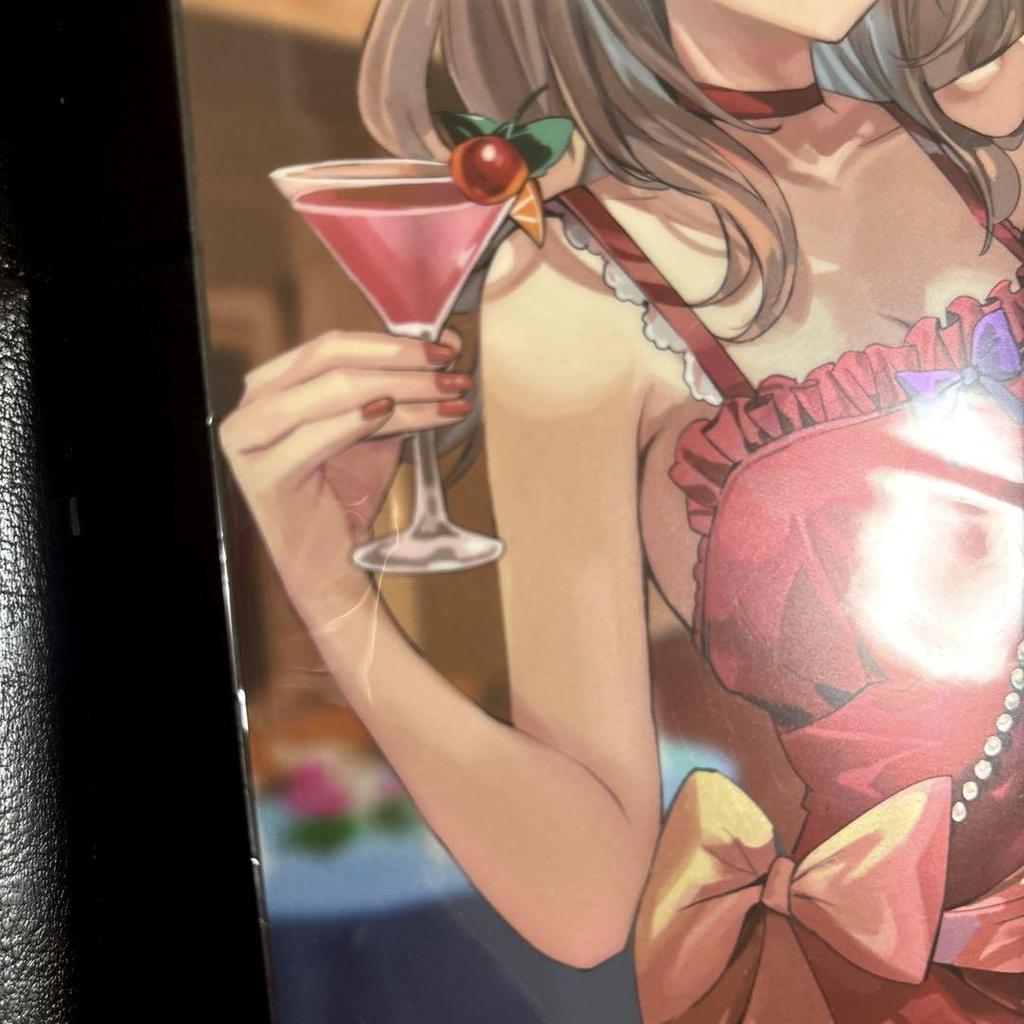 [USED] Momoko Art Collection Limited A3 Metal Poster of "Alya-san Next Door, Who Sometimes Whispers In Russian